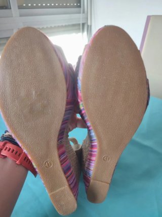 Sandalias cuña Kokue Talla 41