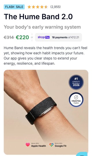 Hume Band 2.1 - Nuevo, sin estrenar
