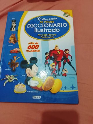 Libro Disney English Mi Primer Diccionario Ilustra