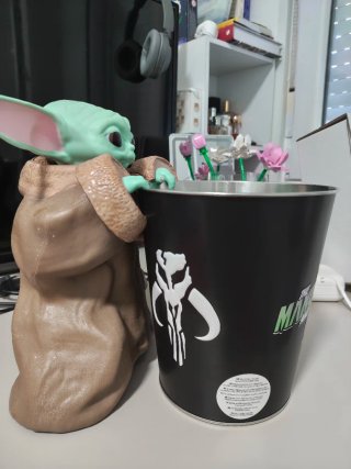 Cubo Palomitero Mandalorian Grogu Star Wars