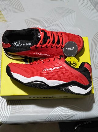 Zapatillas Padel Jhayber Tactica Rojo Varios Talle