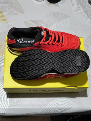 Zapatillas Padel Jhayber Tactica Rojo Varios Talle