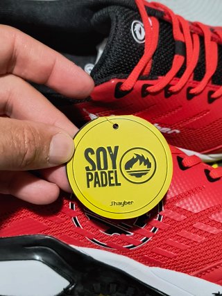 Zapatillas Padel Jhayber Tactica Rojo Varios Talle