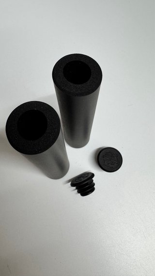 Puños MTB Silicona Negros