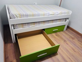 Habitación nido con cajones