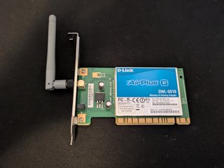 Tarjeta de Red D-Link DWL-G510 AirPlus G