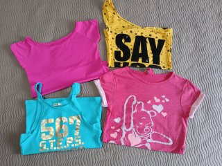 4 Camisetas Mujer Talla S