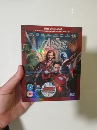 Blu-ray 3D Avengers Assemble + Blu-ray 2D
