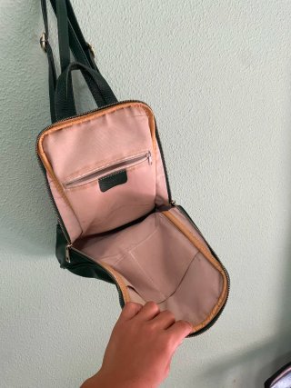 Bolso bandolera marrón
