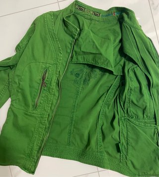 Chaqueta Desigual Verde Talla XS/S
