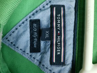 Polo Tommy Hilfiger Verde Talla XXL
