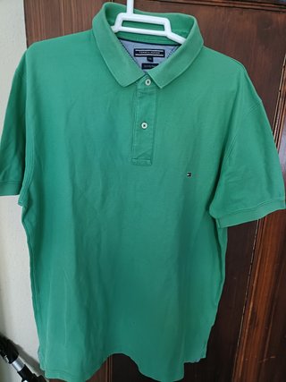 Polo Tommy Hilfiger Verde Talla XXL