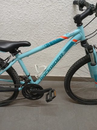 Bicicleta Rockrider ST500 Azul