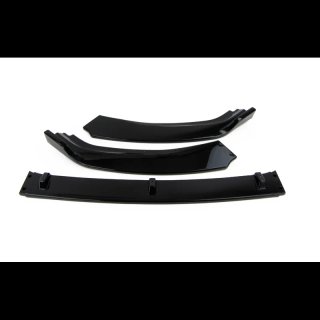 Spoiler Añadido delantero Volkswagen Golf 7 Negro