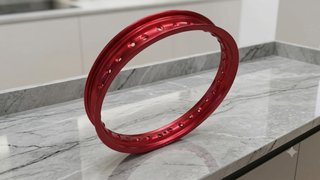 Aro Metálico Vermelho Enduro/Motocross