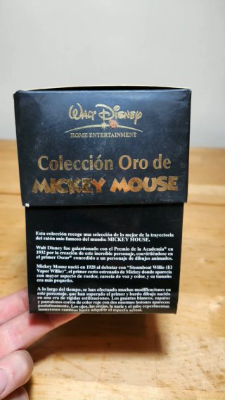 Estuche VHS Colección Oro Mickey Mouse Disney