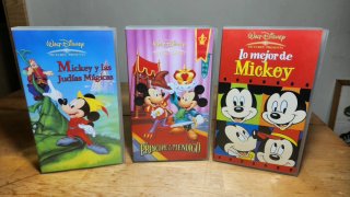 Estuche VHS Colección Oro Mickey Mouse Disney