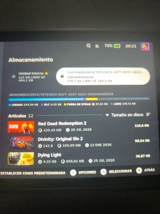 Steam Deck LCD 512GB + microSD Samsung 512GB