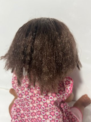 Muñeca Nenuca Negra Vestido Rosa