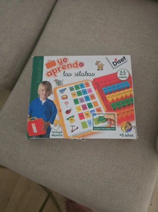 Juego educativo Diset Yo aprendo las sílabas