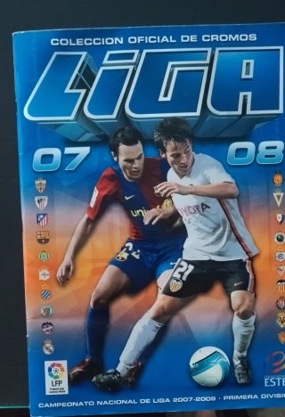 Álbum Fútbol Liga 2007-08 Cromos
