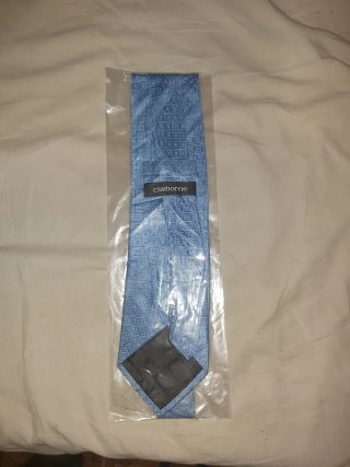 Corbata Claiborne Azul