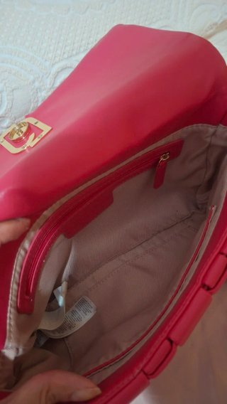 Borsa Liu Jo fucsia intrecciata
