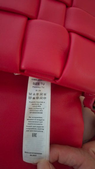 Borsa Liu Jo fucsia intrecciata