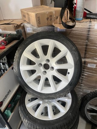 Llantas Honda Civic EK Blancas 16”