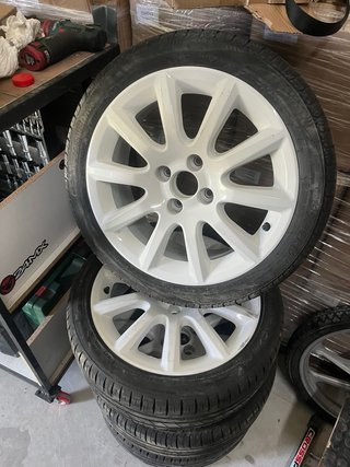 Llantas Honda Civic EK Blancas 16”