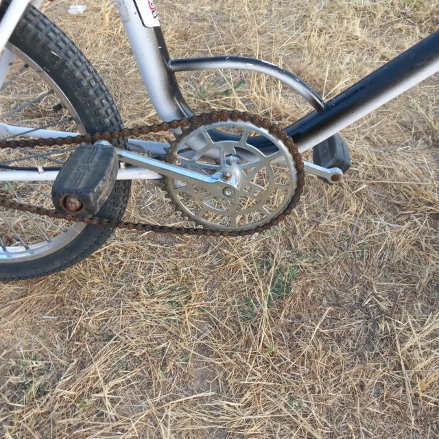 Bicicleta Motoretta GAC bianca...si spedisce.....