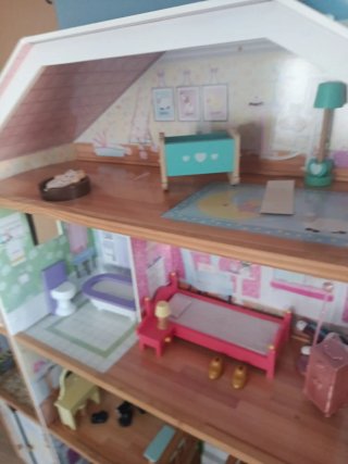 Casa de muñecas KidKraft grande