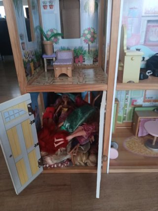 Casa de muñecas KidKraft grande