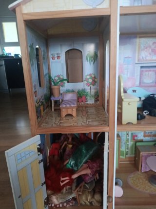 Casa de muñecas KidKraft grande
