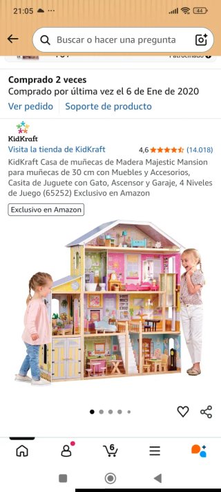 Casa de muñecas KidKraft grande
