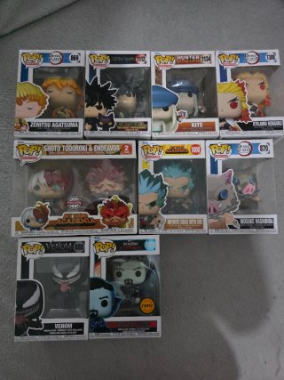 Funko Pop! Coleção Anime/Marvel