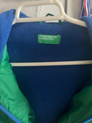 Chaqueta Benetton niño verde