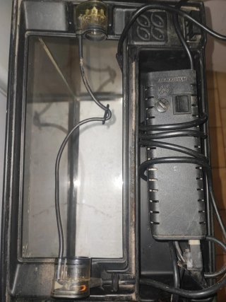 Acquario Vintage Euraquarium Bologna 44x32x24 +Kit