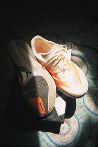 Zapatillas Adidas Adizero Boston 13 Naranja/Blanco