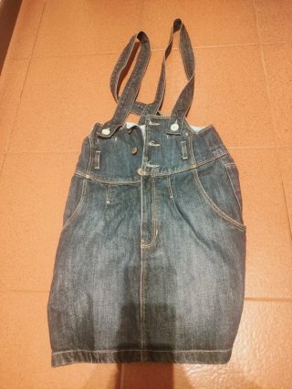 Salopette in denim