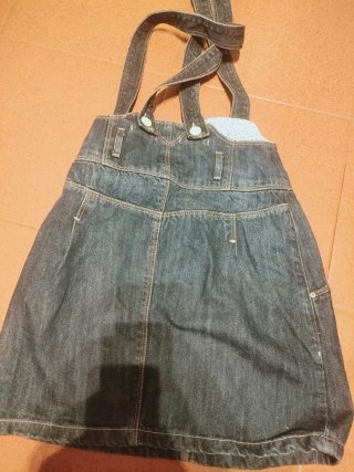 Salopette in denim