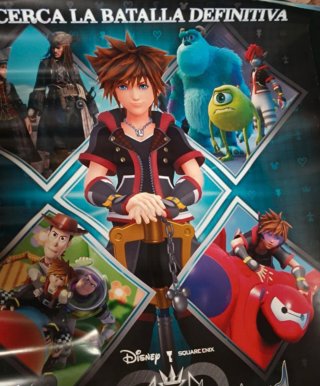 Póster Kingdom Hearts Square Enix