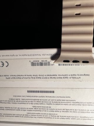 Apple Watch 3 42mm Negro