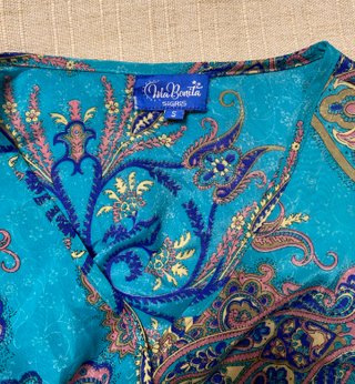 Vestido largo boho Isla Bonita Talla S | Turquesa