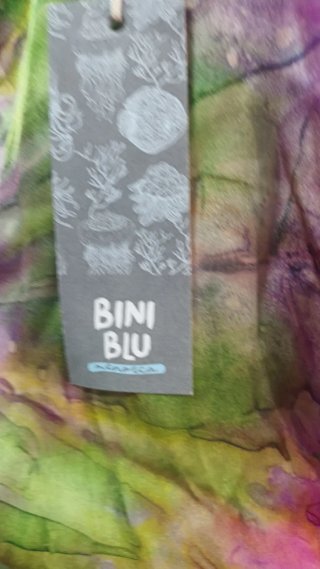 Conjunto Bini Blu Mujer Verde Multicolor.