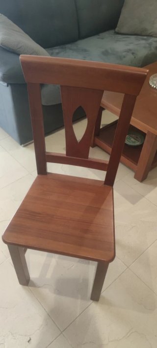 6 Sillas Comedor De Madera Maciza