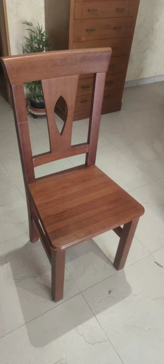 6 Sillas Comedor De Madera Maciza