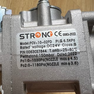 Válvula Gas Strong PCV-10-02FD (DC 24V)