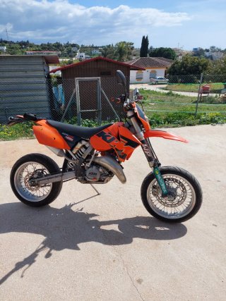 KTM 125 EXC Matriculada 2005