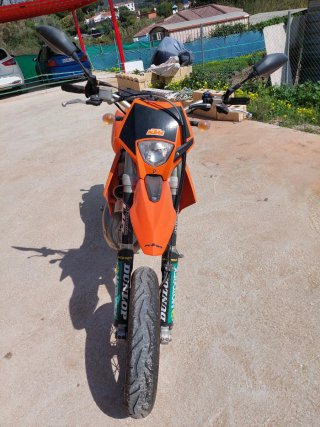 KTM 125 EXC Matriculada 2005